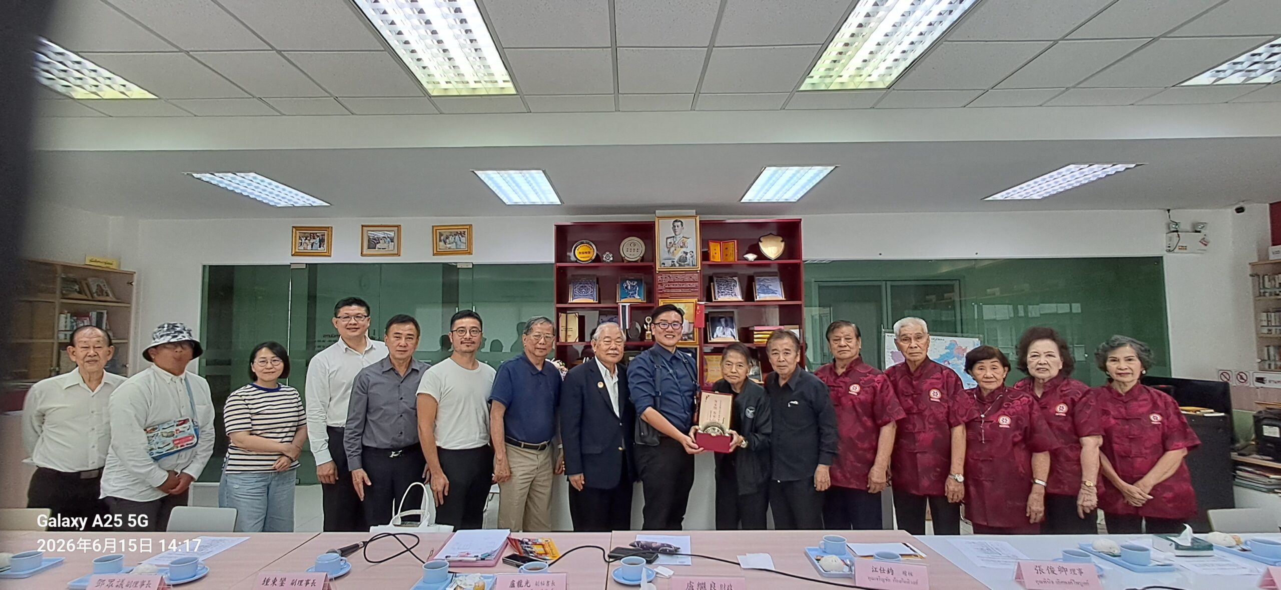台灣桃園龍潭文風造庄聯盟蒞訪泰國客家總會